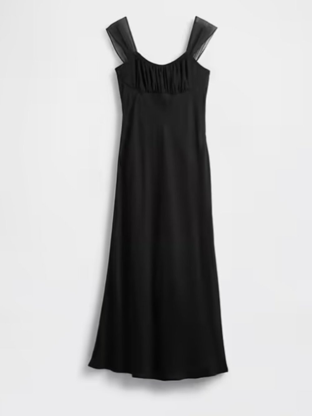 GAP black Mixed media dress, XL, NWT
